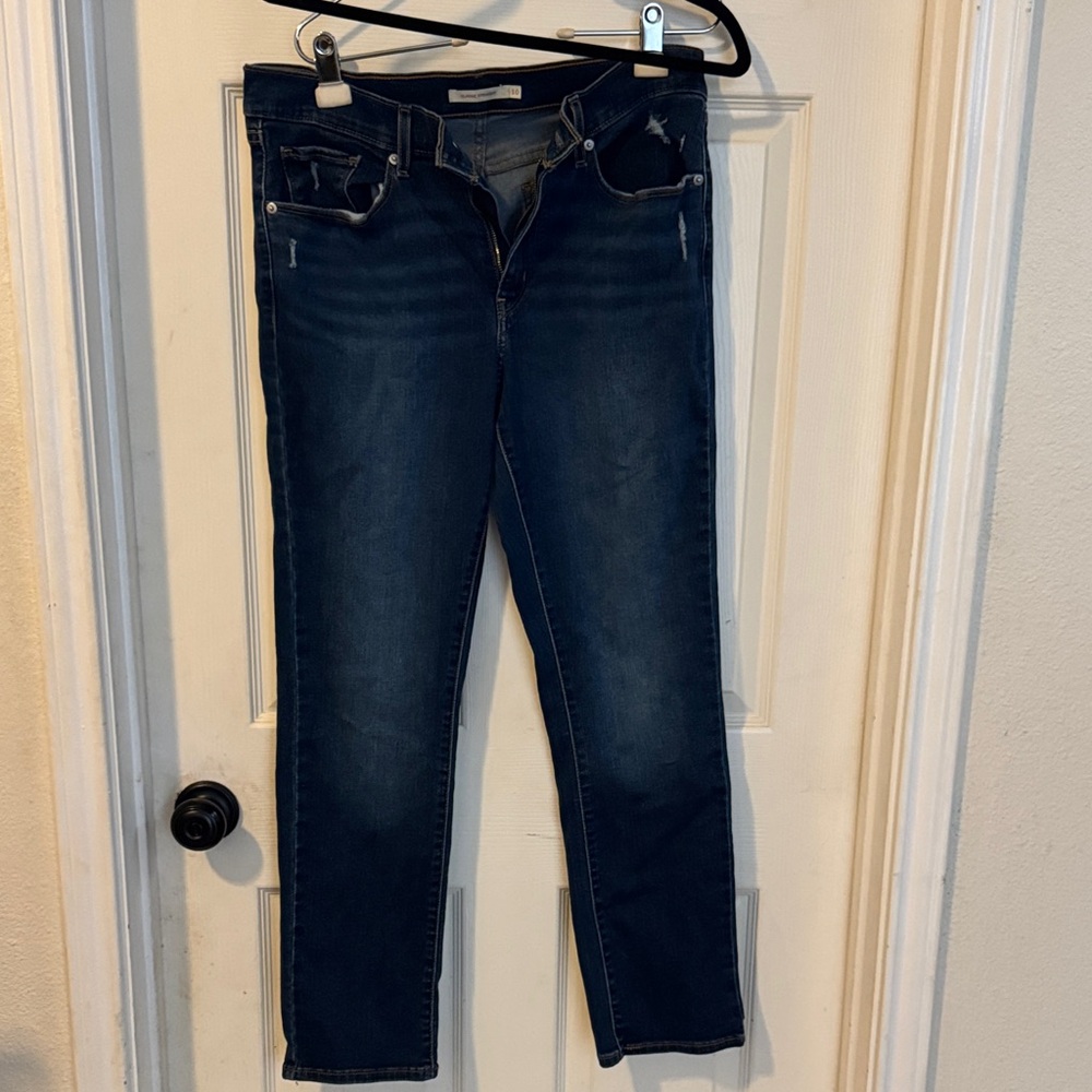 Levi's Dark Blue classic straight  Jeans